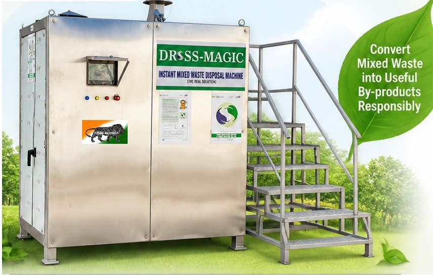 Dross Magic front machine